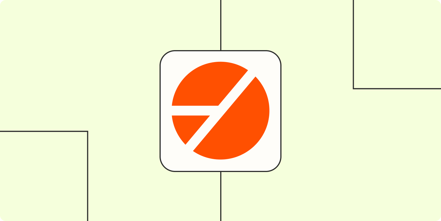 A pie graph icon