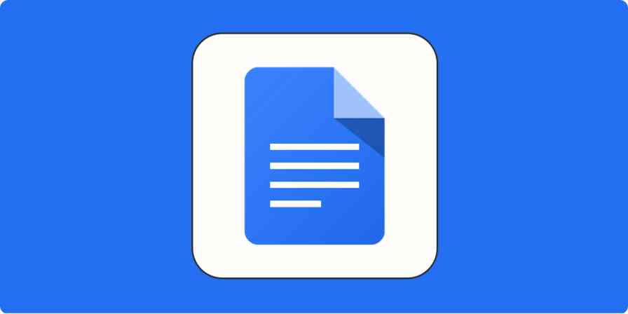 Google Docs logo, which is a simplified illustration of a piece of paper with a dogeared corner.