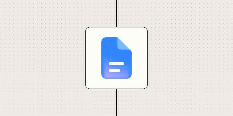 Google Docs logo, which is a simplified illustration of a piece of paper with a dogeared corner.