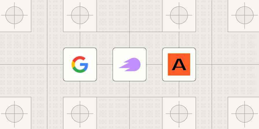 Hero image with the logos of the best keyword research tools