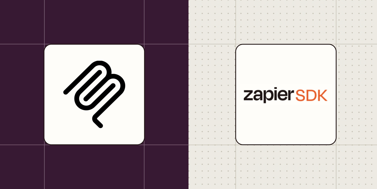 The MCP logo and Zapier SDK logo next to each other