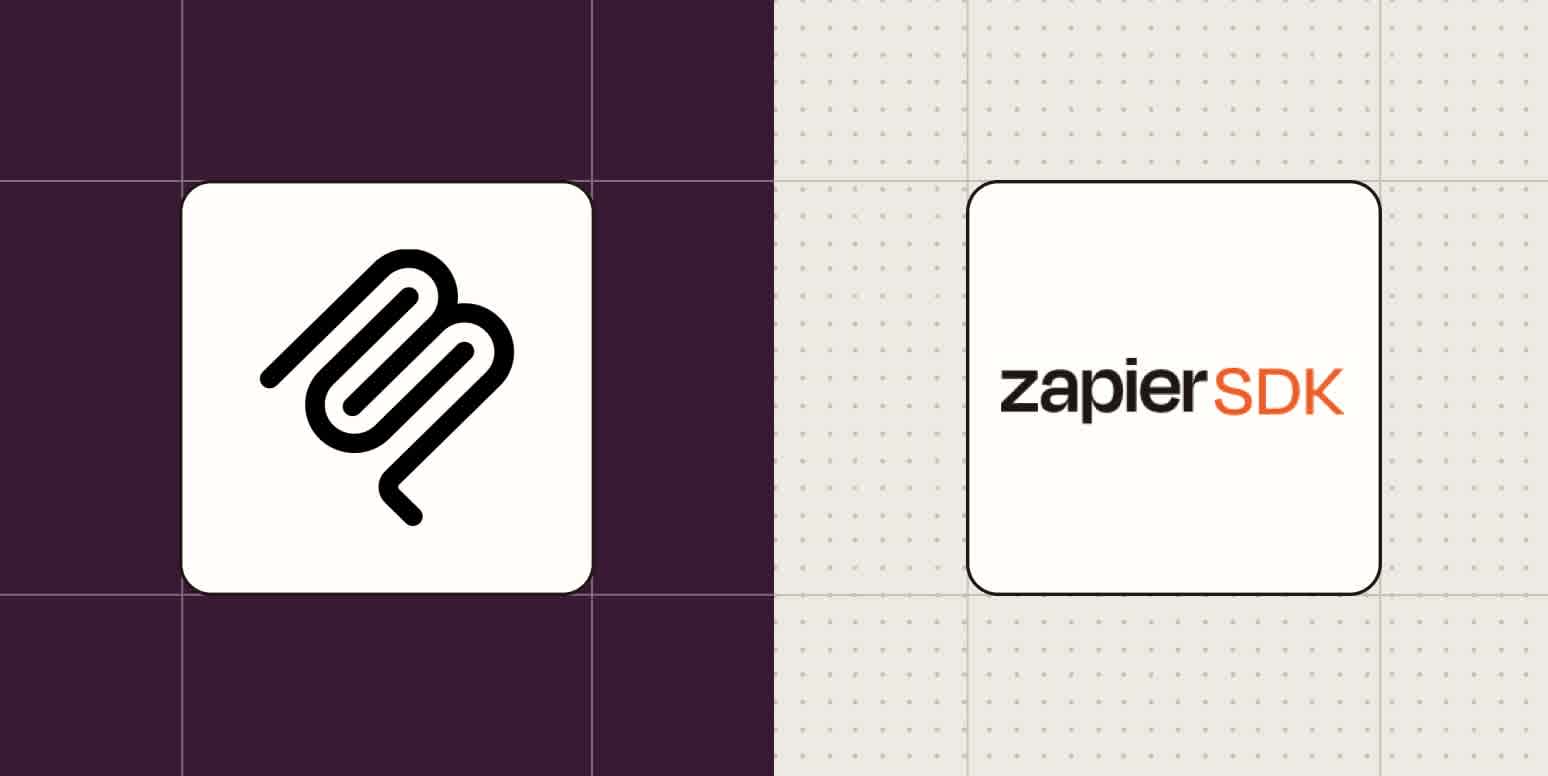 The MCP logo and Zapier SDK logo next to each other