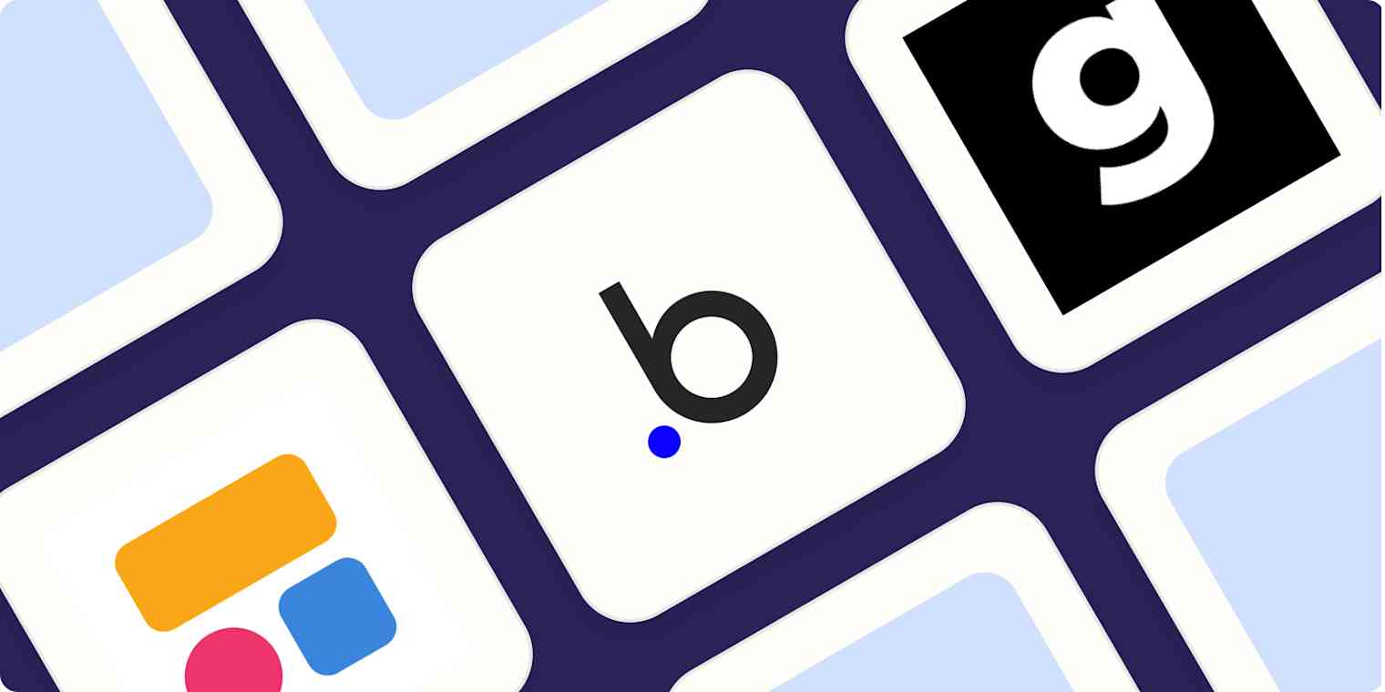 Hero image with the logos of the best no-code app builders