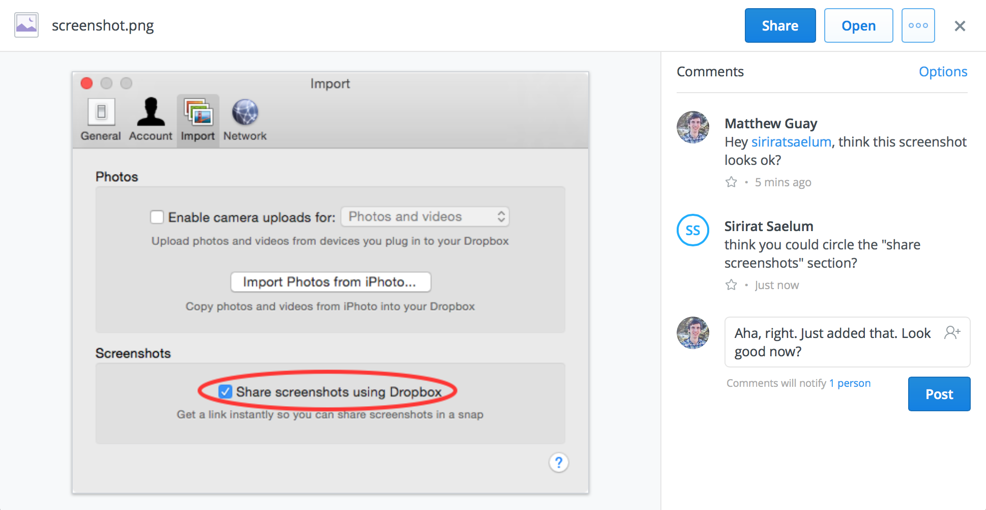 How Do You Upload Pictures To Dropbox On A Mac