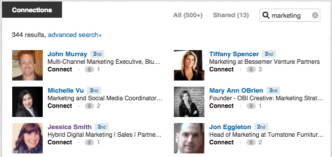 Connect with mentors on LinkedIn