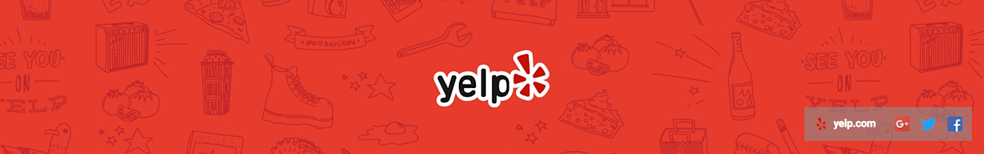 Yelp YouTube banner