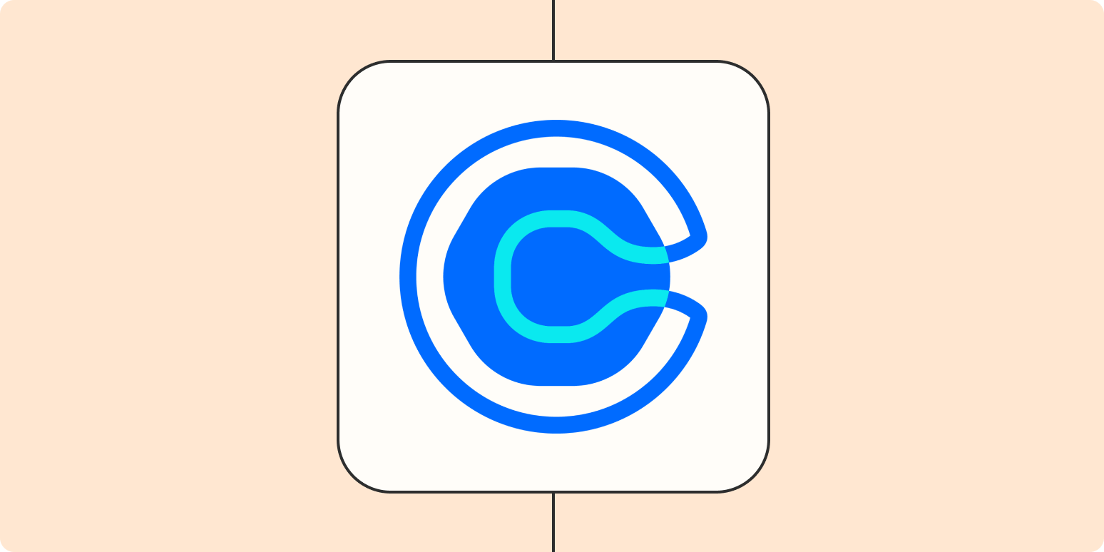 Hero image for Calendly app tips with the Calendly logo on a blue background