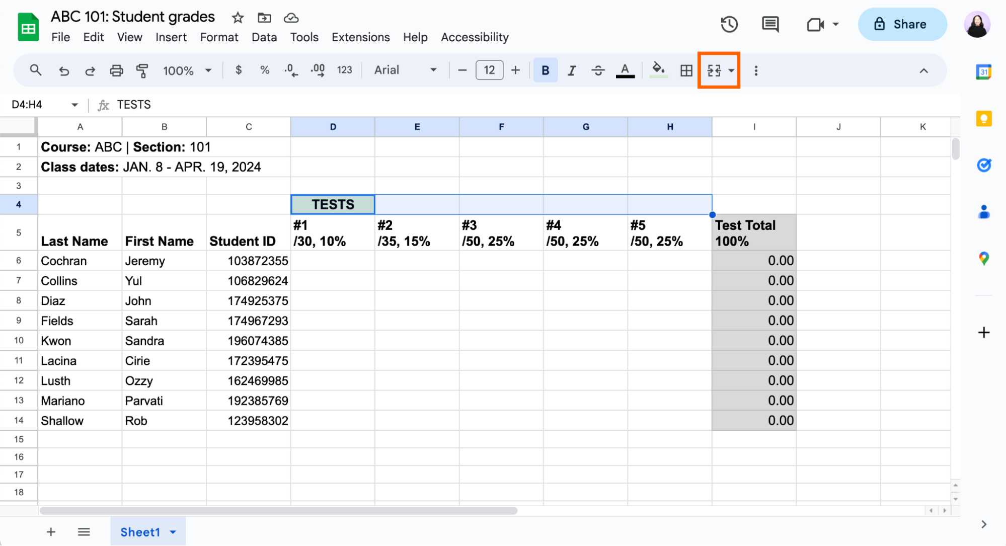 How To Merge Cells In Google Sheets | Zapier