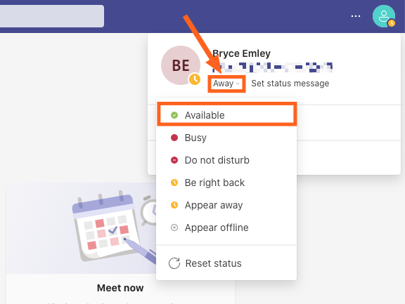 How to set out of office in Teams | Zapier