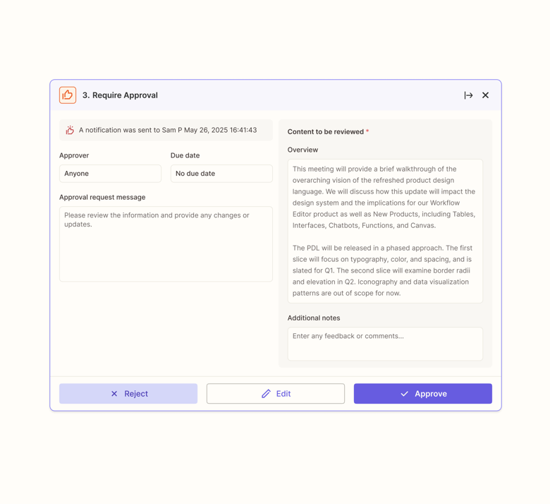 Adding a HITL step for a guest