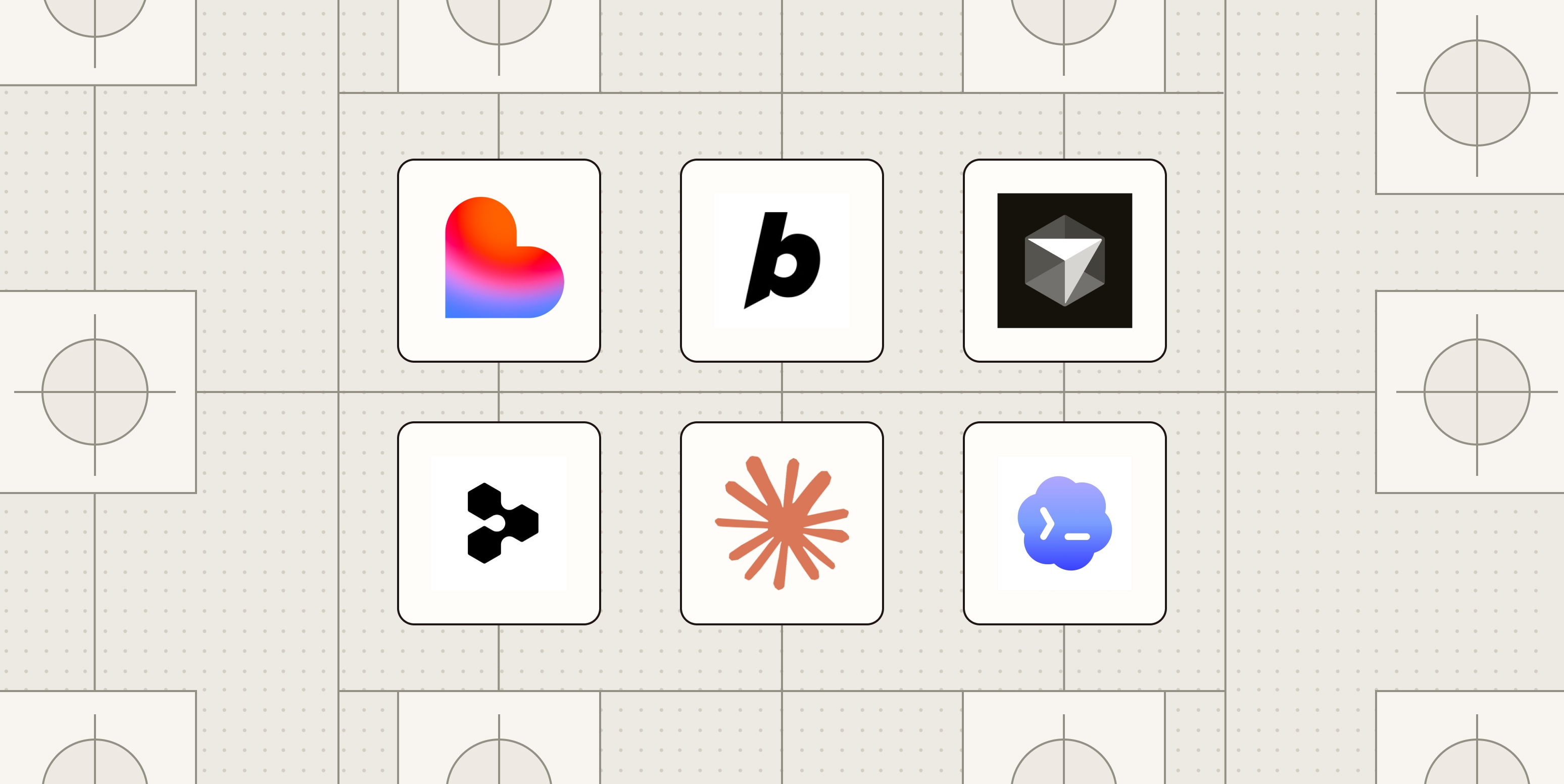 Hero image with the logos of the best Replit alternatives