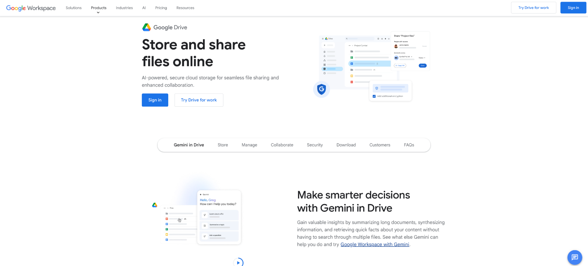 Google Drive, file management software that can be used for document management