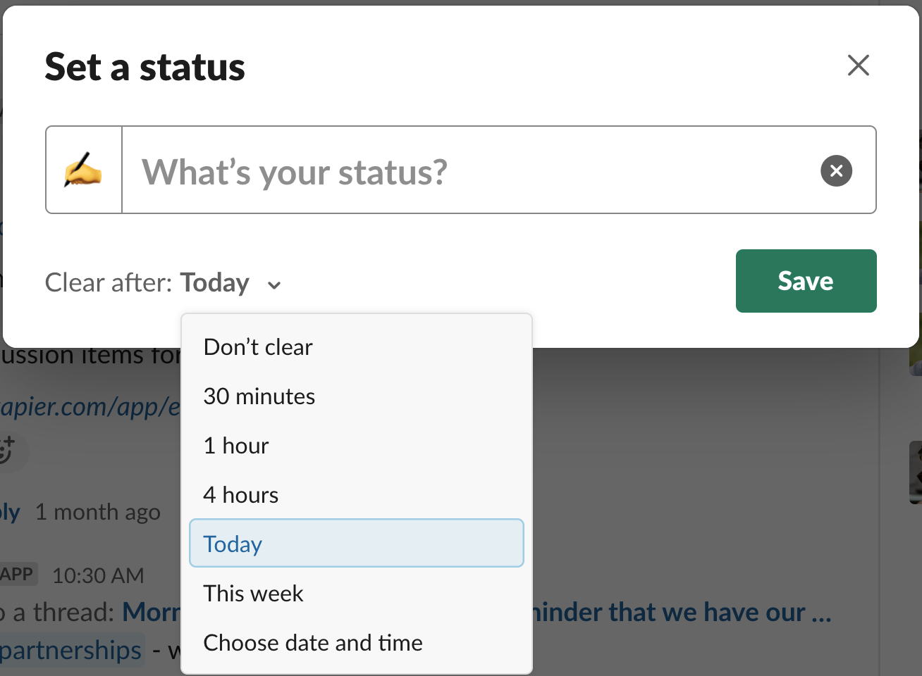 How to automatically update your Slack status | Zapier