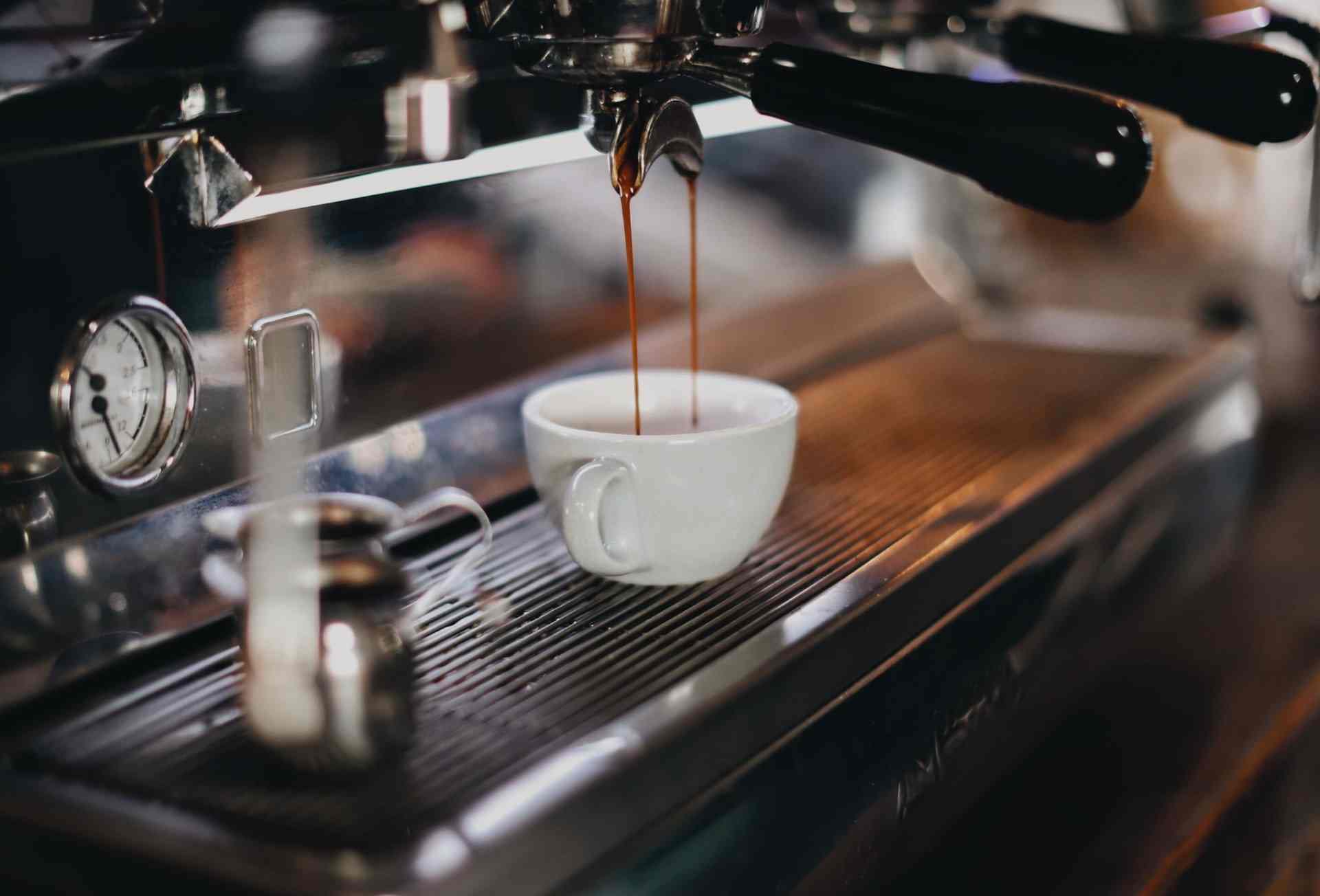 An espresso machine.