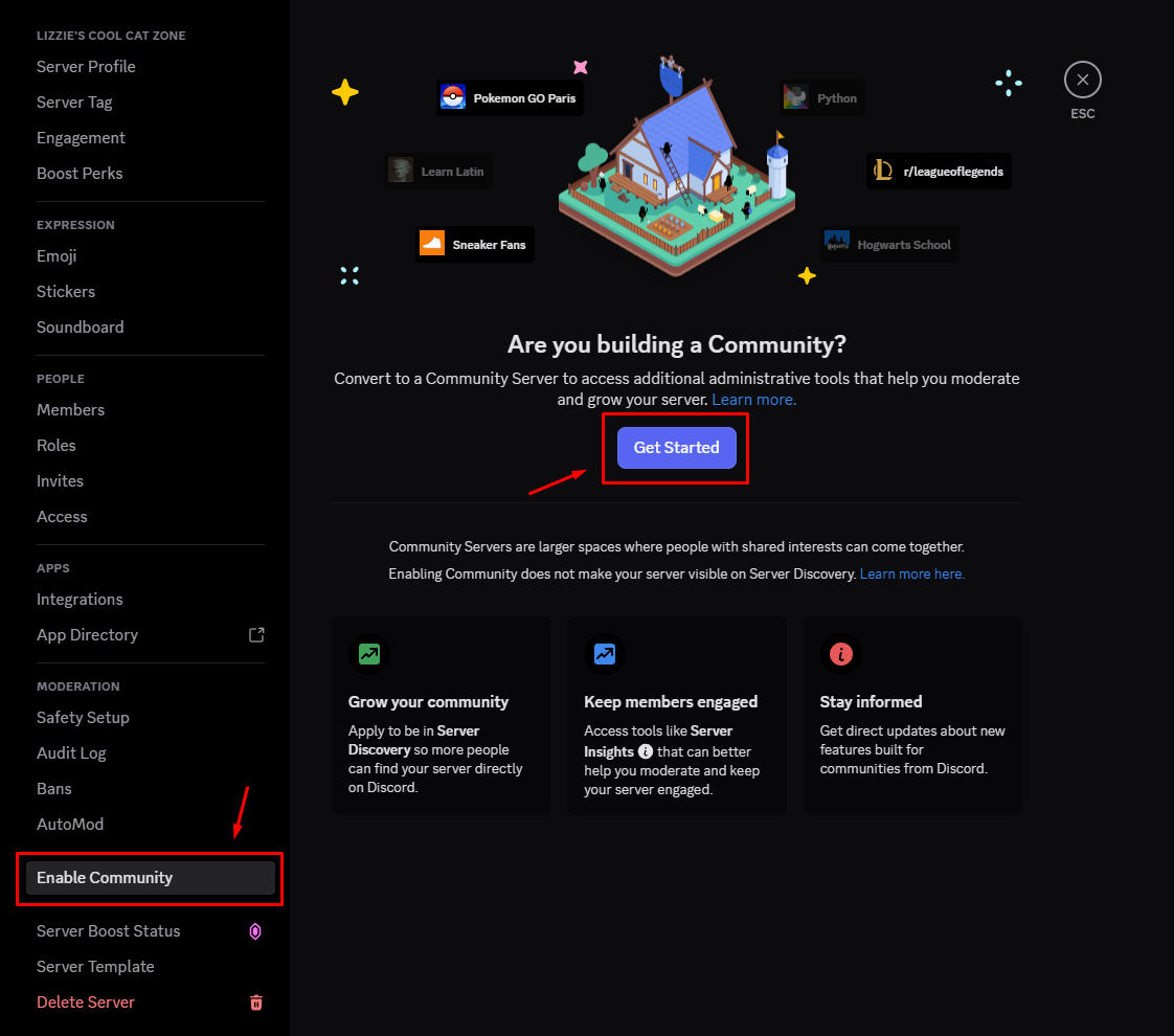 Getting started with Server Subscriptions on Discord