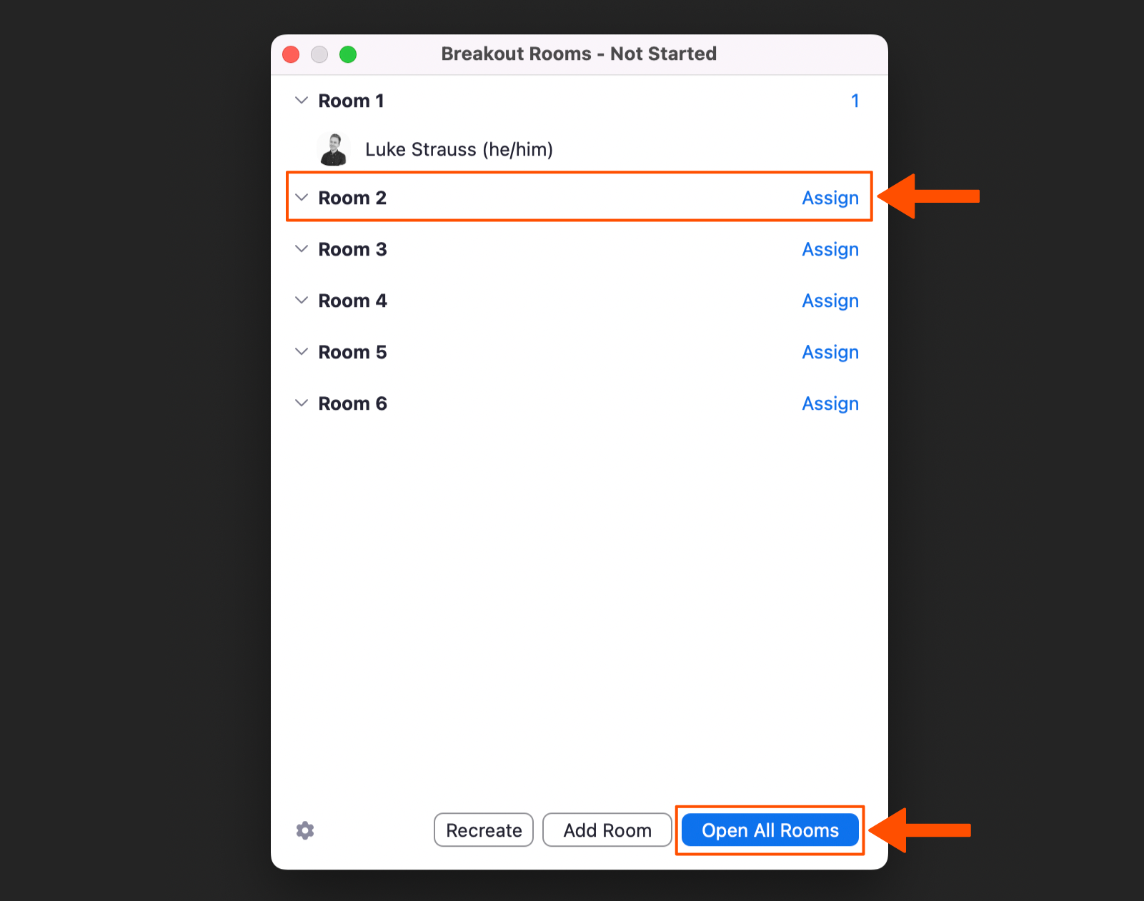 How To Create And Manage Breakout Rooms In Zoom Zapier   Breakout Rooms Panel 