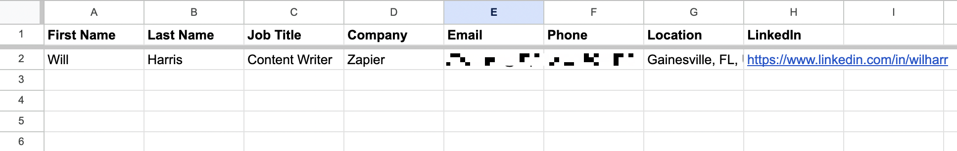 How to automatically add Seamless.AI contacts to a Google Sheet