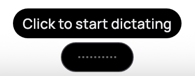 The recorder animation for Wispr Flow