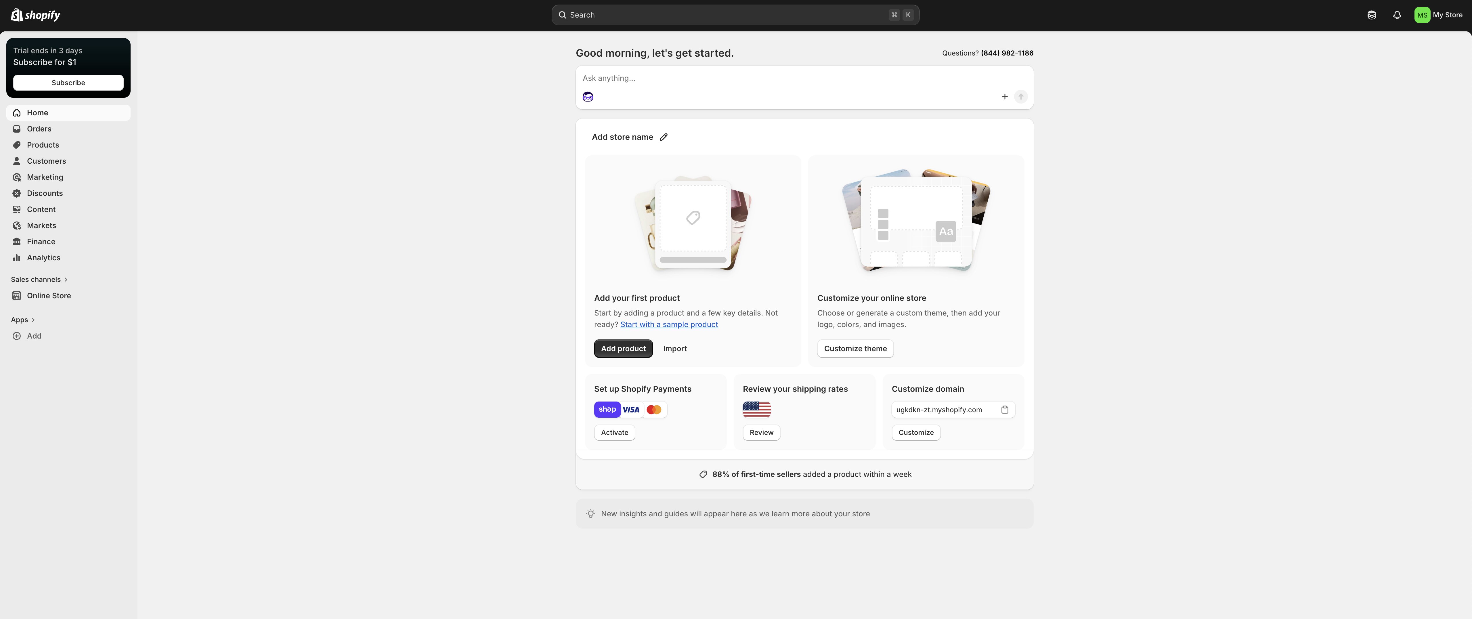 Shopify Payments, our pick for the best Stripe alternative for eCommerce stores.