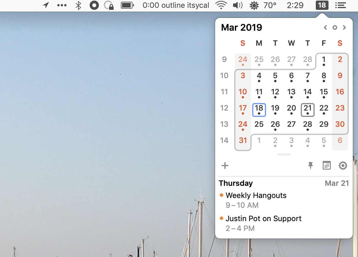 Best free desktop calendar for mac