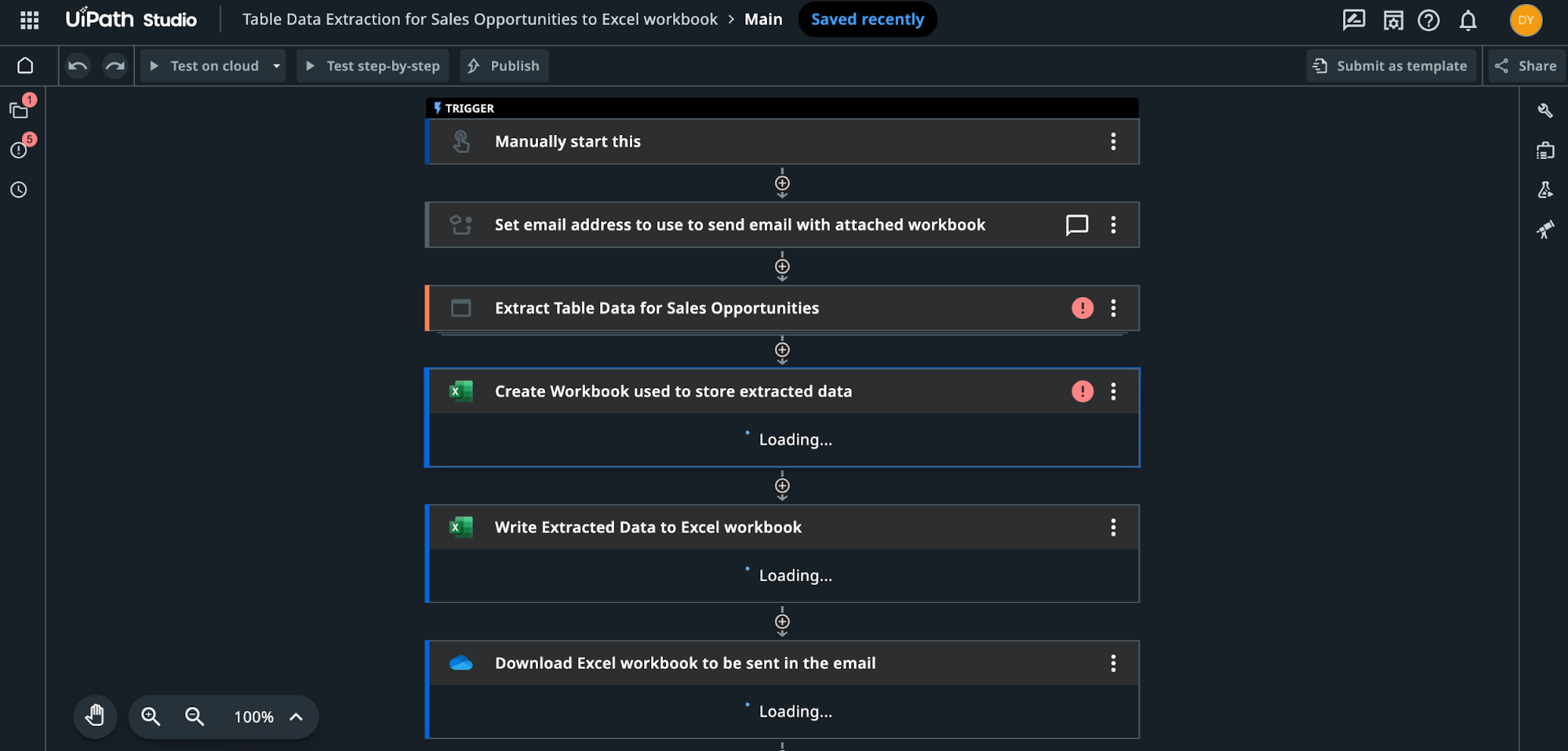 UiPath, our pick for the best AI automation tool for UI automation