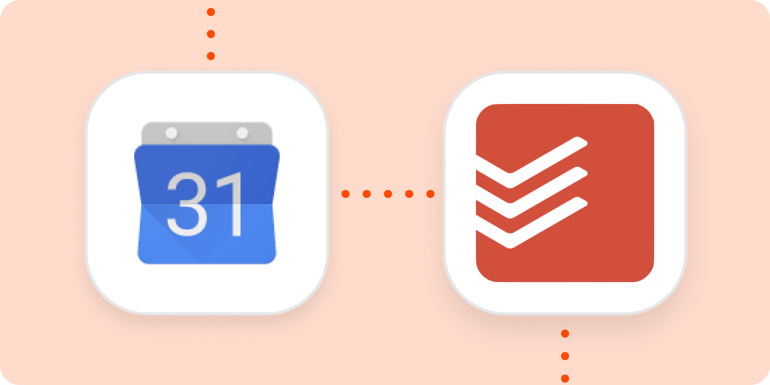 Add new Google Calendar events to Todoist as tasks Zapier