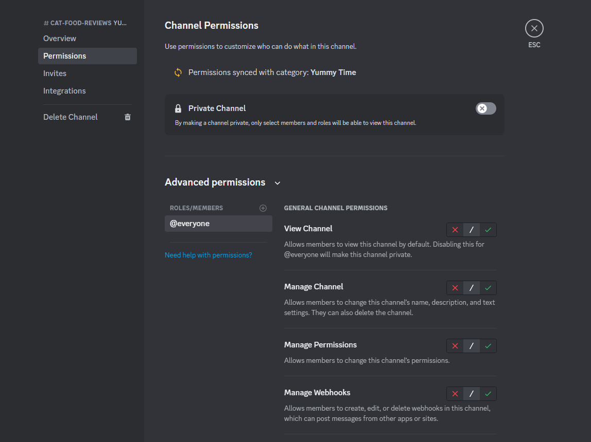 How to make a Discord server and customize chatroom channels for