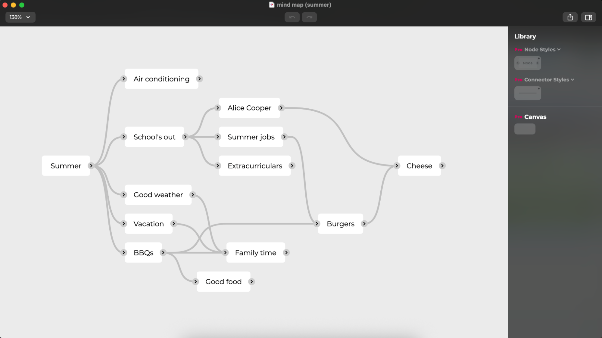 QuikFlow, our pick for the best mind mapping software for quickly building out organized mind maps