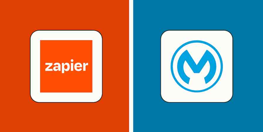 Hero image with the logos of MuleSoft and Zapier