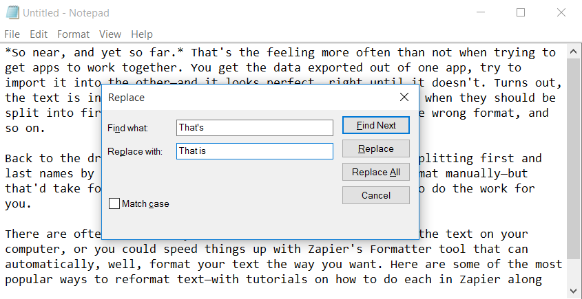 How To Find And Replace Any Text In Your Documents