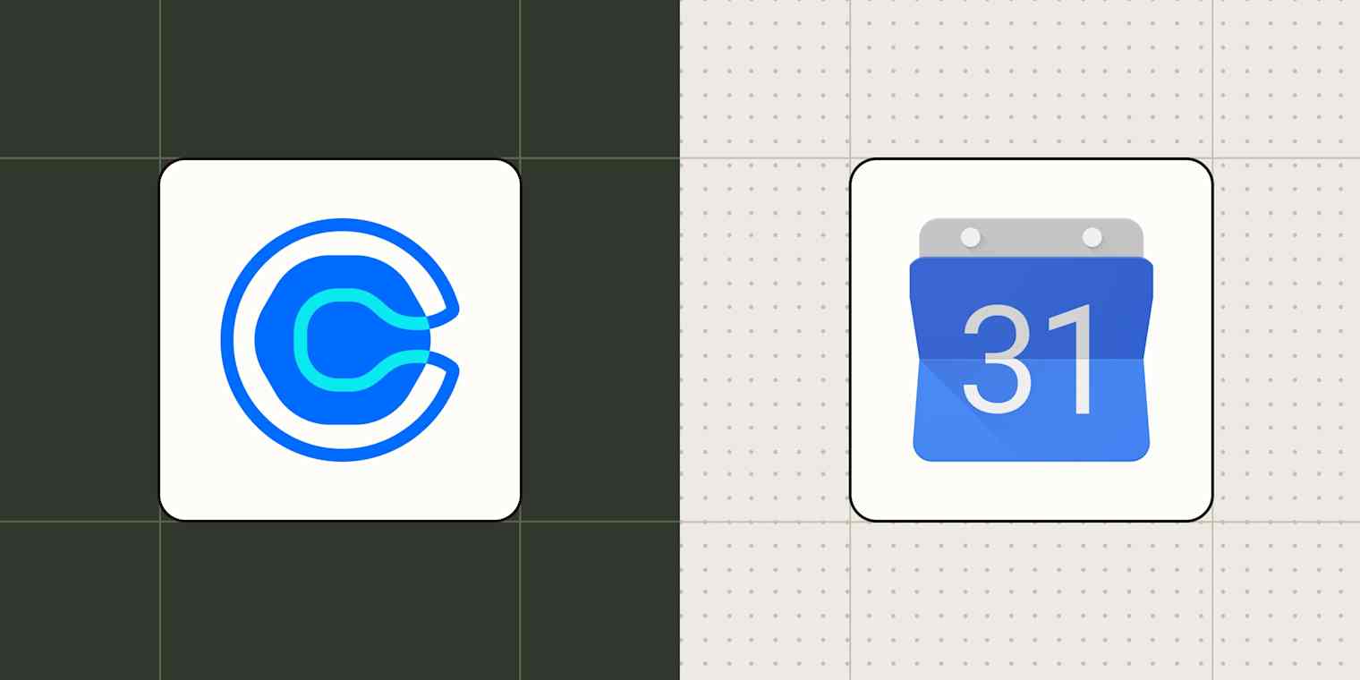 Hero image with the logos of Calendly and Google Calendar