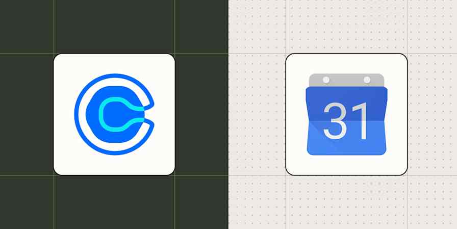 Hero image with the logos of Calendly and Google Calendar