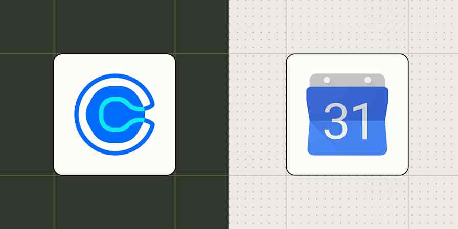 Hero image with the logos of Calendly and Google Calendar