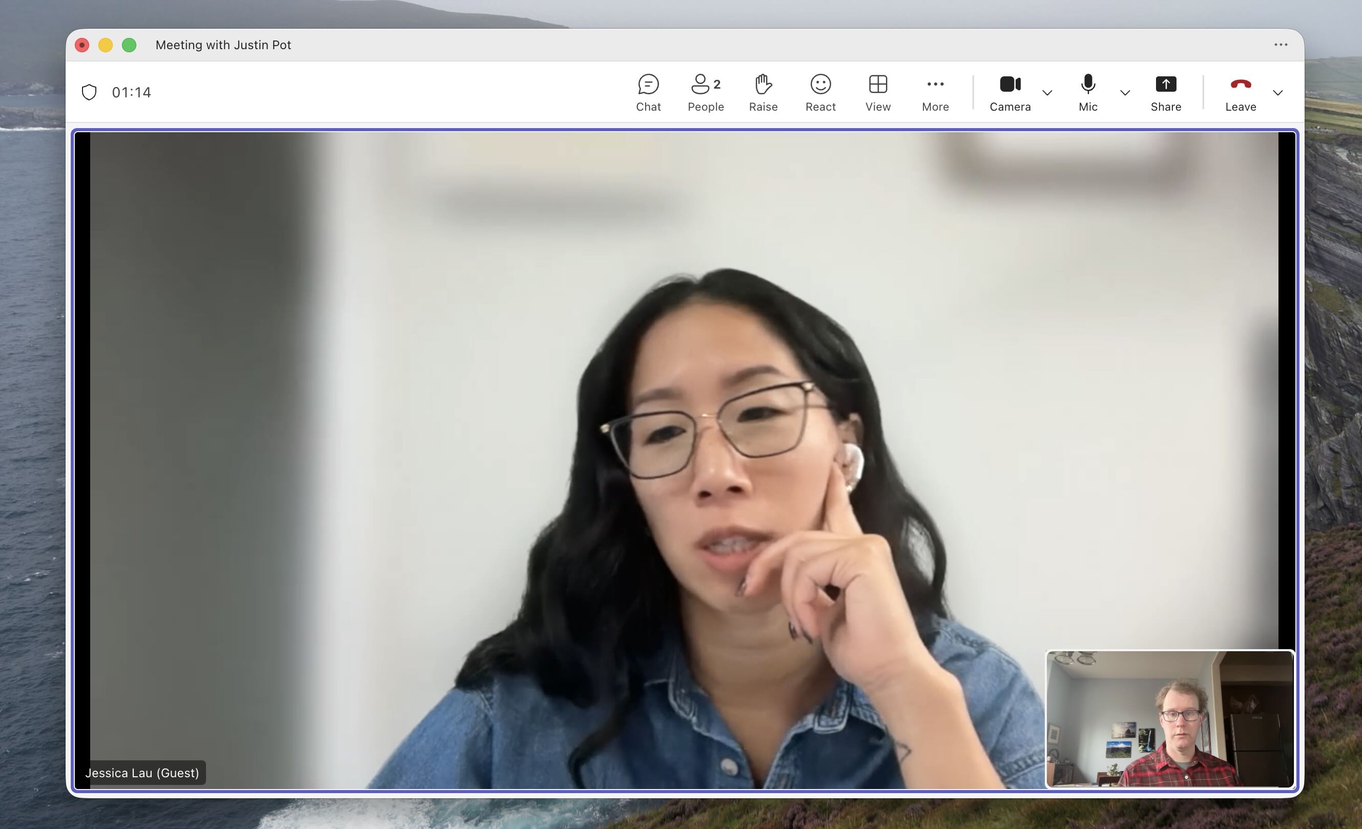 Microsoft Teams, our pick for the best combination team chat and video conferencing app