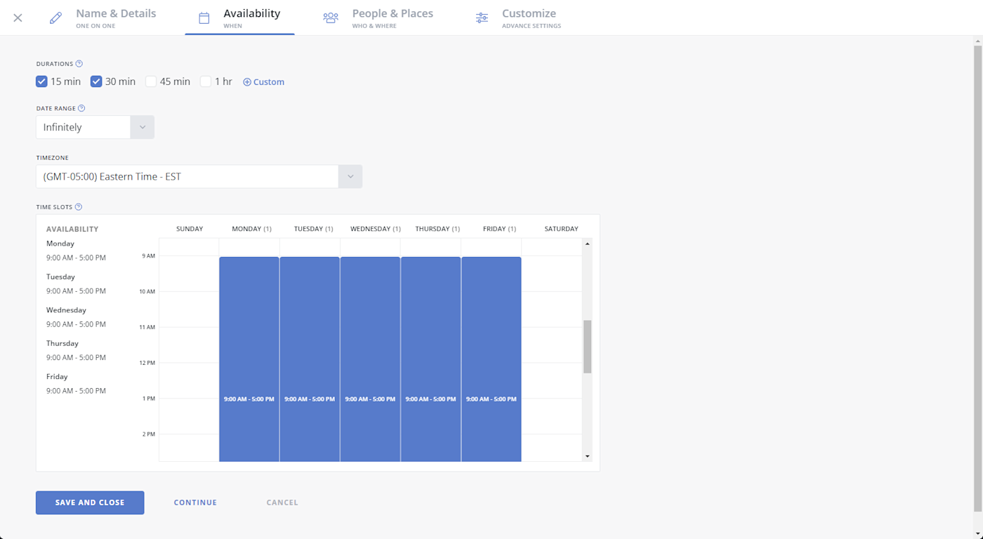 Meeting Planner – Find best time across Time Zones