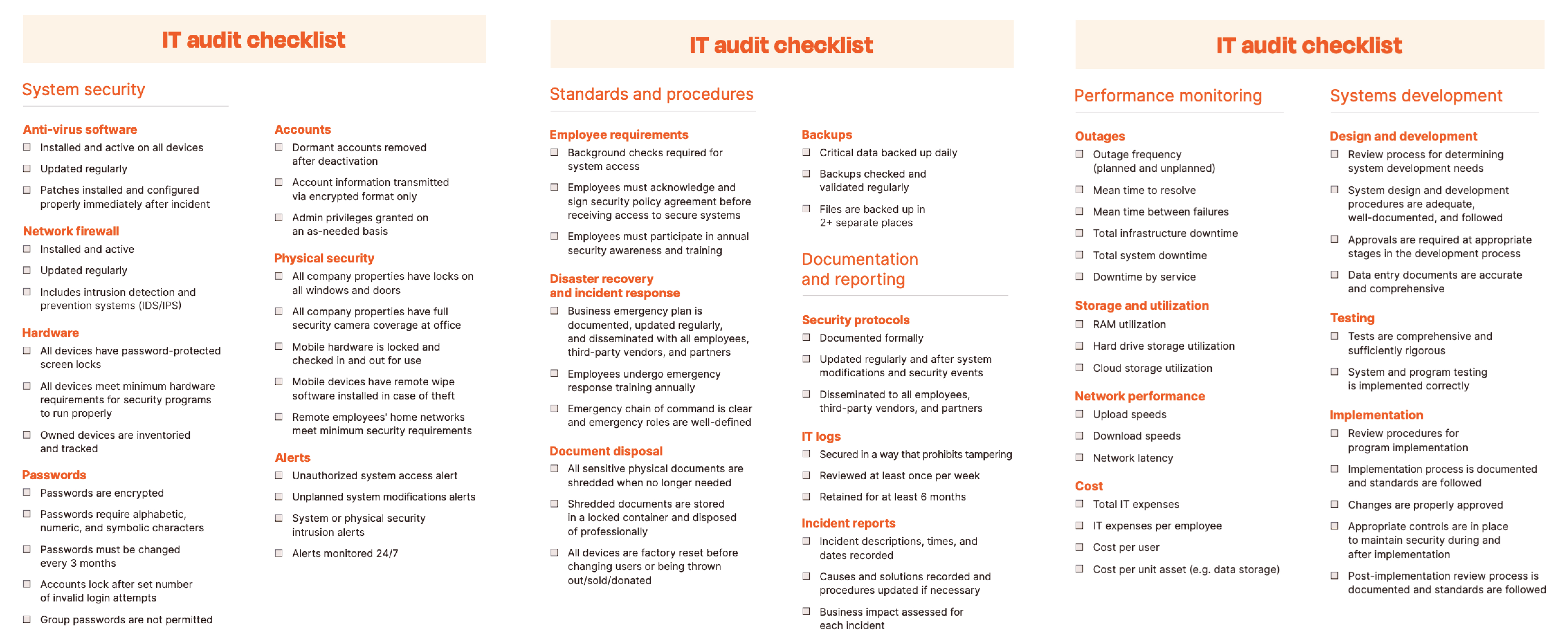 The Ultimate Checklist for Your Network Security Audit Report