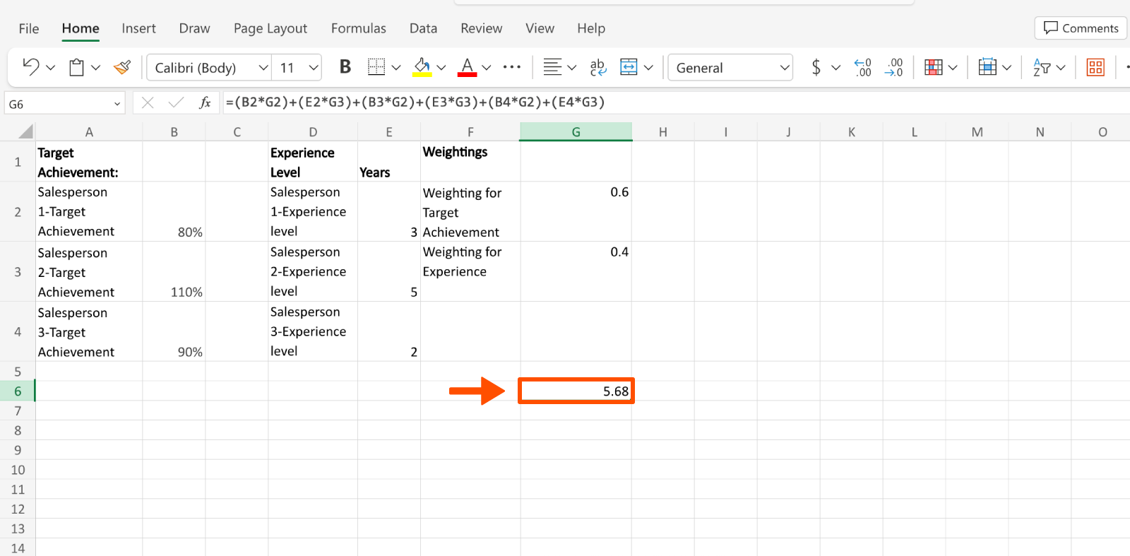 Excel Function for Range  Formulas to Calculate Range Function in