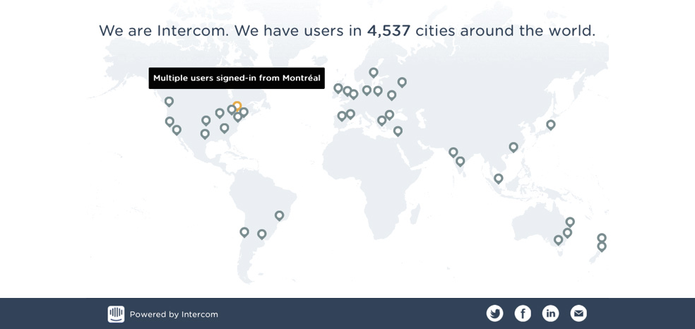 Intercom map