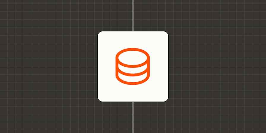 Hero image with an icon representing an SQL database