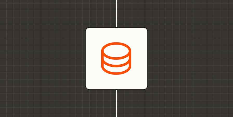 Hero image with an icon representing an SQL database