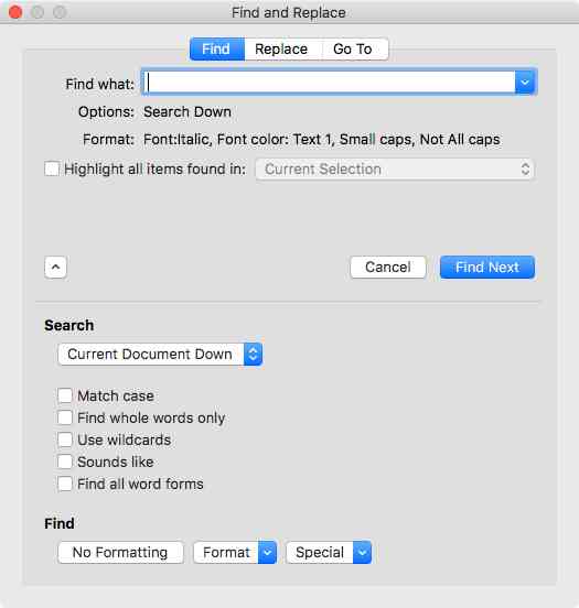 How To Search For Specific Words On Mac
