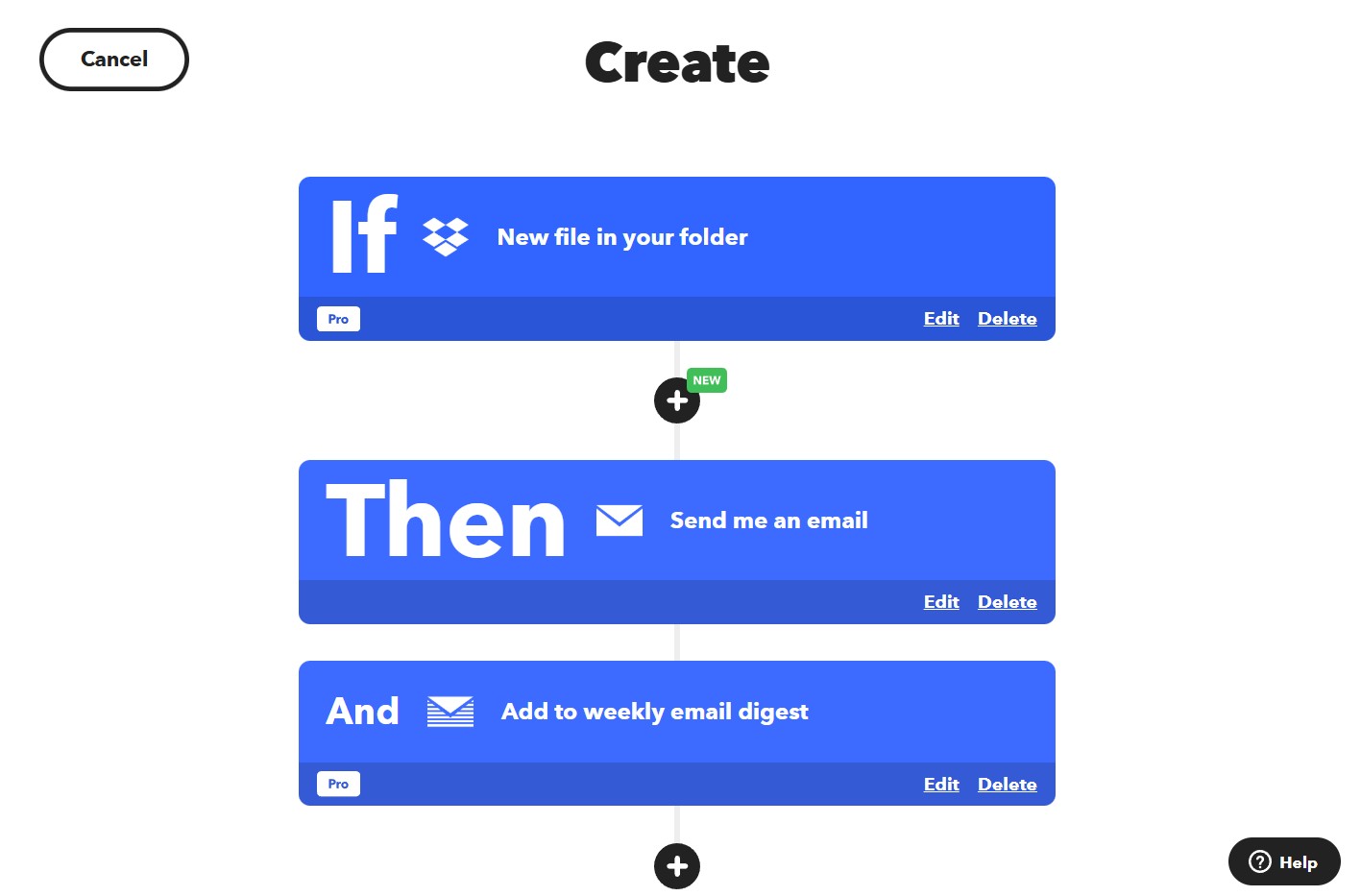 And if/then automation in IFTTT