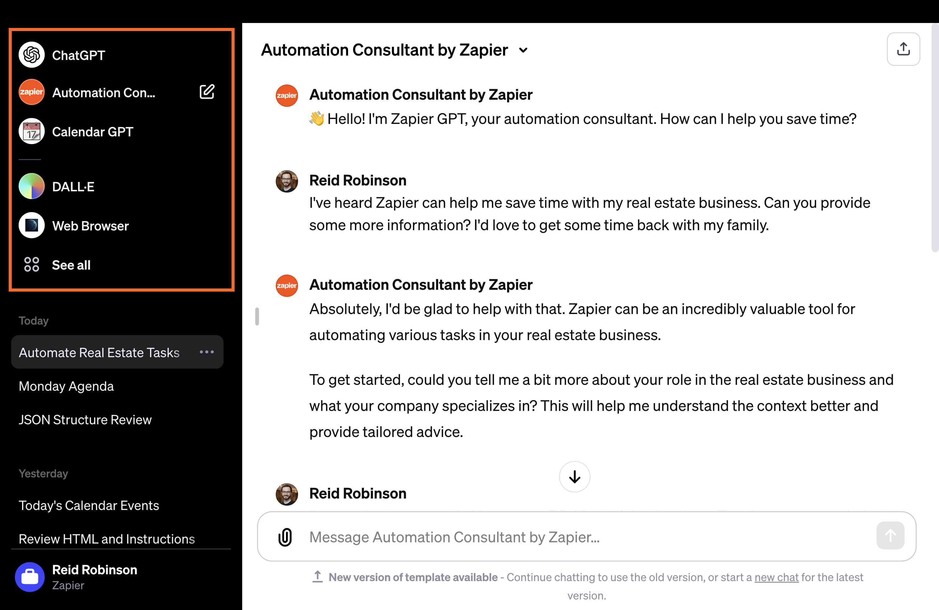 Create Custom Versions Of ChatGPT With OpenAI And Zapier