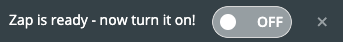 A screenshot of a gray slider button in the OFF position.