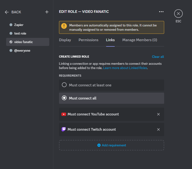 How to add and manage Discord roles