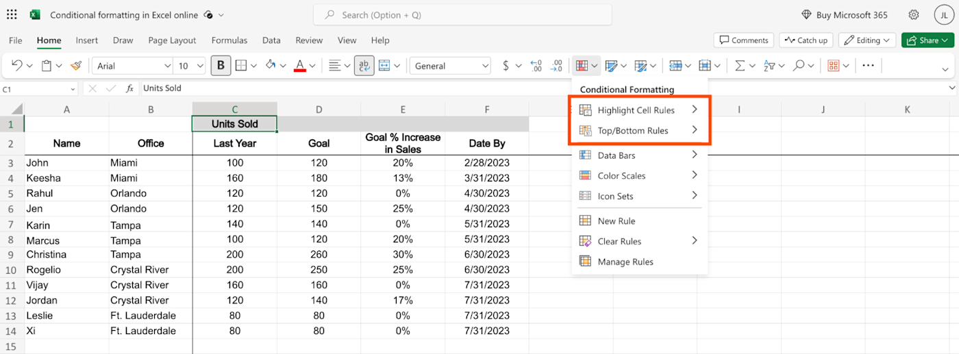 NO NAME MANAGER IN EXCEL ONLINE - Microsoft Community Hub