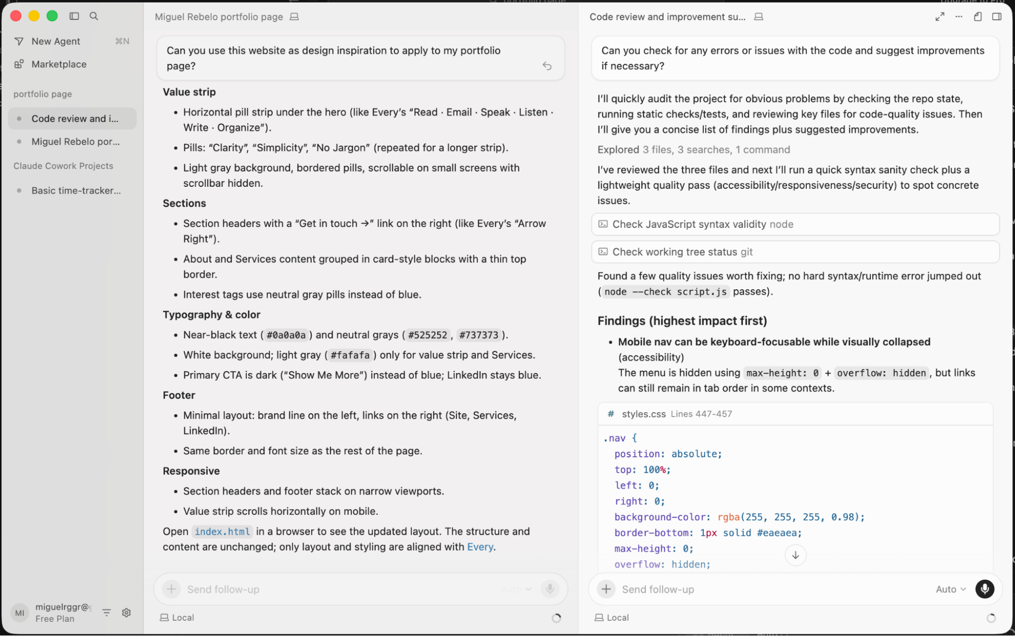 Cursor 3's new agent management workspace, separate from the IDE.