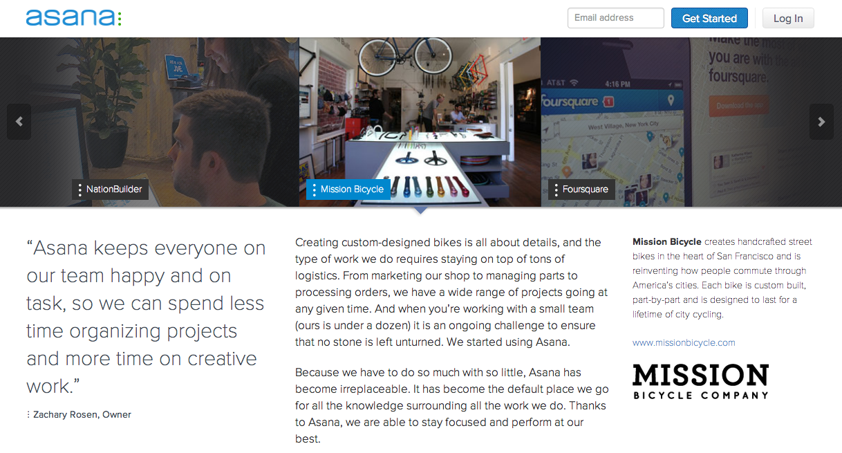 Asana case studies