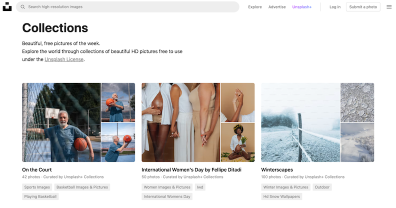 Unsplash, our pick for the best free stock photos site for a variety of photos and integrations 