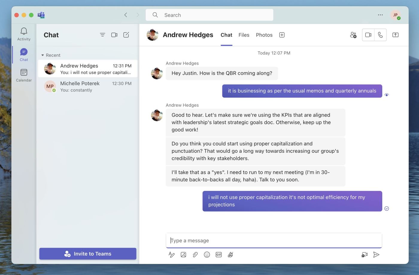 Microsoft Teams, our pick for the best team chat app for businesses broken down into teams
